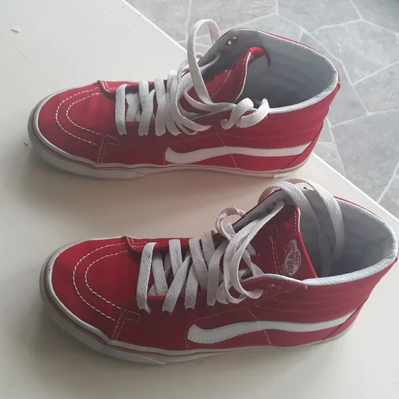 Vans SK8 high top sneakers size 7 - Picture 4 of 8